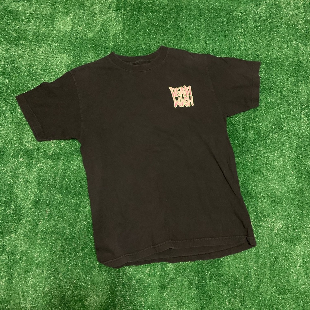 Death wish skateboarding shirt medium